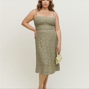 Reformation The Afternoon Dress in Juniper, size 2, NWT